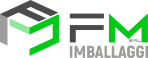 Logo orizzontale di FM Imballaggi ad Ercolano